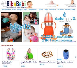 Bibabebi: negozio online di prodotti per bambini
