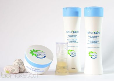 Review prodotti Naturissima per pelle delicata