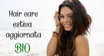 La mia hair care routine bio del momento