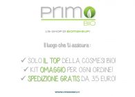 PrimoBio: il nostro e-commerce per lo shop online!