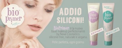 BioPrimer senza siliconi Neve Cosmetics