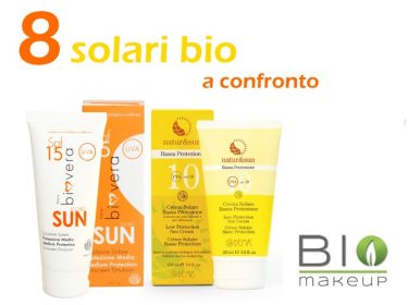 8 Creme Solari Bio a confronto!