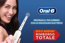 Il migliore spazzolino elettrico Oral B gratis con rimborso totale!